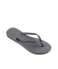 HAVAIANAS SLIM GLITTER II Papuci flip-flop gri/grafit - Pantofi femei - 3
