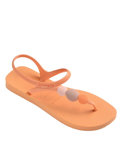 FLASH URBAN PLUS Sandale flip flop piersică - Pantofi femei