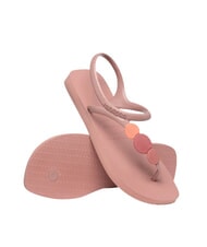 HAVAIANAS FLASH URBAN PLUS Sandale flip flop trandafiri crocus/trandafiri retro/roz - Pantofi femei - 4