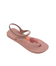 HAVAIANAS FLASH URBAN PLUS Sandale flip flop trandafiri crocus/trandafiri retro/roz - Pantofi femei - 2
