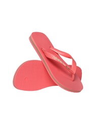 HAVAIANAS BRASIL LOGO Încălțăminte bărbătească coral tropical - Pantofi unisex - 3