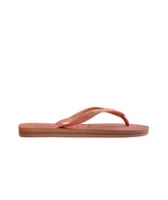 HAVAIANAS BRASIL LOGO &Icirc;ncălțăminte bărbătească lut roz - Pantofi unisex - 2