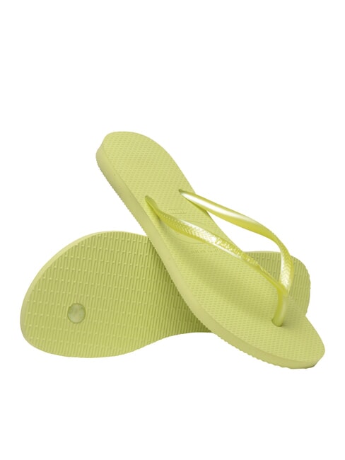 flip flops SLIM verde matcha - Pantofi femei