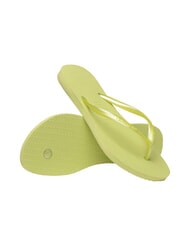 HAVAIANAS flip flops SLIM verde matcha - Pantofi femei - 3