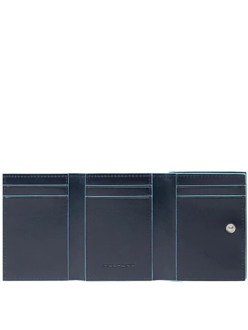 BLUE SQUARE Portofel din piele albastru - Portofele bărbați