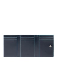 PIQUADRO BLUE SQUARE Portofel din piele albastru - Portofele bărbați - 2