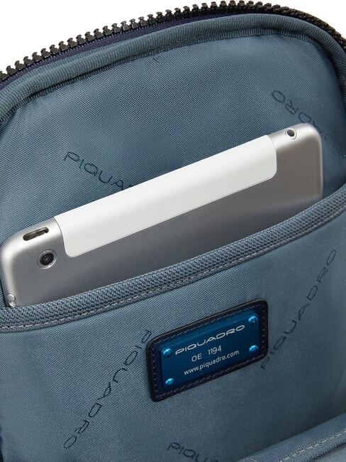 FINN  Rucsac / Geanta de umar din piele albastru - Rucsacuri pentru laptop