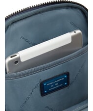 PIQUADRO FINN  Rucsac / Geanta de umar din piele albastru - Rucsacuri pentru laptop - 5