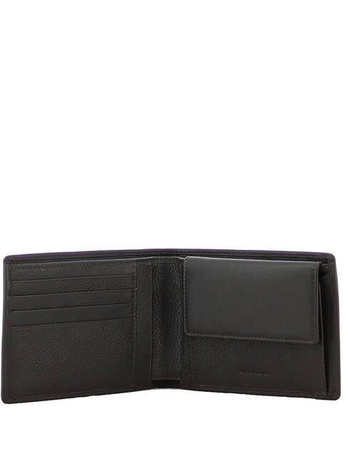 Portofel Linia X1, din piele BROWN - Portofele bărbați