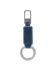 PIQUADRO BLUE SQUARE Breloc din piele cu pandantiv albastru - Portchei - 3