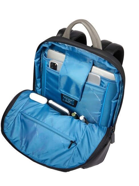 URBAN Rucsac pentru laptop de 15,6" din piele negru grigiongr - Rucsacuri pentru laptop