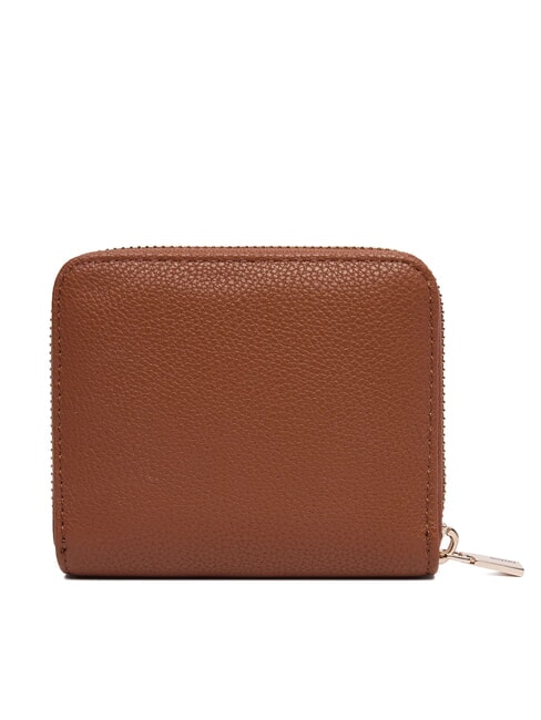 GREGORIA Portofel mic cu fermoar COGNAC - Portofele femei