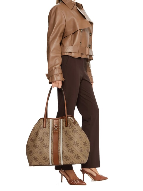 ERENIA Geantă de cumpărături cu clutch LOGO LAPTE - Genți femei