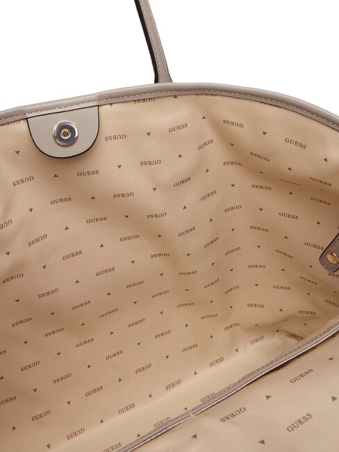 ERENIA Geantă de cumpărături cu clutch logo taupe închis - Genți femei