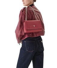 GUESS NOELLE 2 Geantă de umăr granat - Genți femei - 5