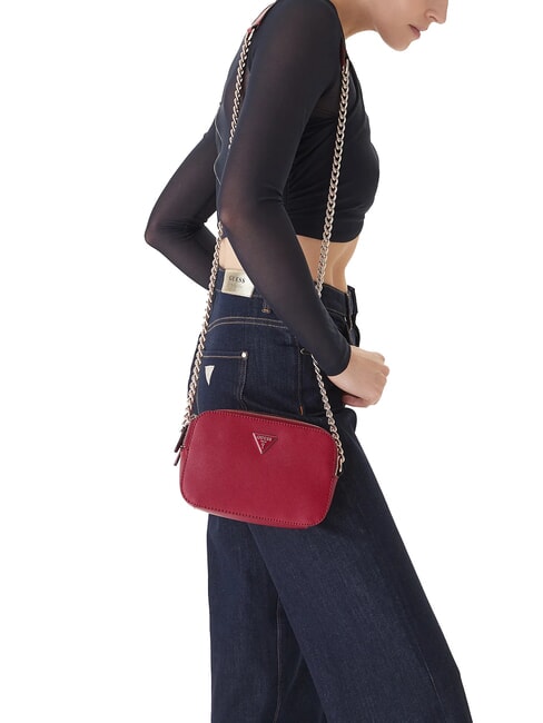 NOELLE 2  Geantă mini pentru cameră de umăr granat - Genți femei