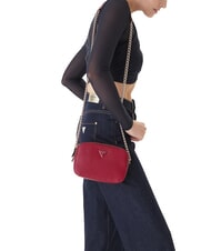 GUESS NOELLE 2  Geantă mini pentru cameră de umăr granat - Genți femei - 5