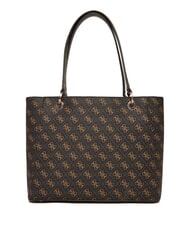 GUESS NOELLE 2 4G Geantă de cumpărături de umăr maro - Genți femei - 3