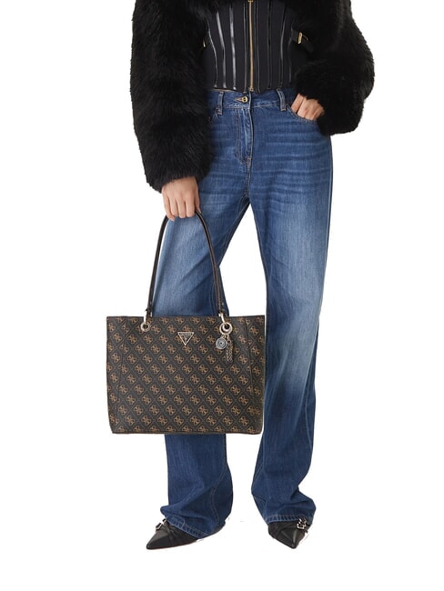 NOELLE 2 4G Geantă de cumpărături de umăr maro - Genți femei