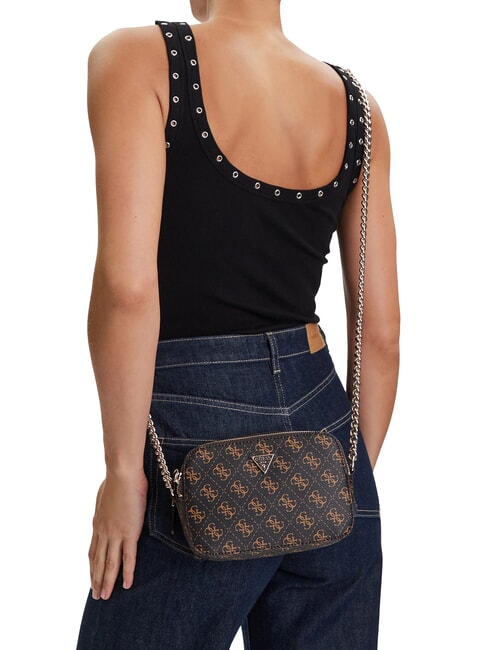 NOELLE 2 4G Geantă de umăr mini maro - Genți femei