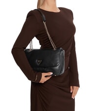 GUESS SUNETRA Geantă de umăr / geantă crossbody BLACK - Genți femei - 5