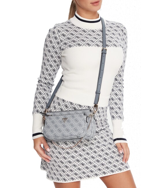 NOELLE 2 Geantă de umăr logo-ul de ardezie - Genți femei