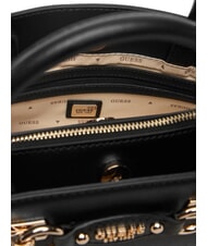 GUESS MIMINA Geantă de mână cu curea de umăr BLACK - Genți femei - 4