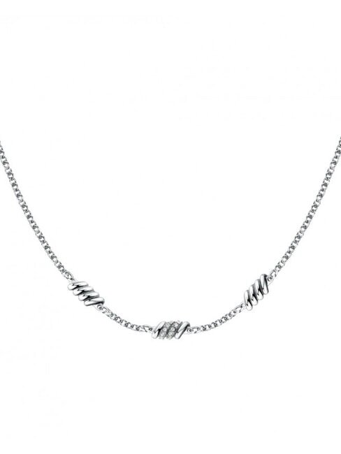 TORCHON Colier cu 3 torchonuri STEEL - Lănțișoare