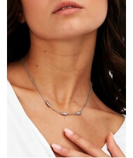 MORELLATO TORCHON Colier cu 3 torchonuri STEEL - Lănțișoare - 5