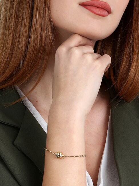 TALISMANI Brățară buburuză aur - Brățări