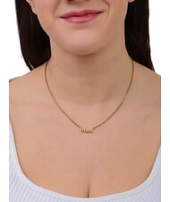 ALVIERO MARTINI PRIMA CLASSE MONTENAPO Colier din argint cu logo aur - Lănțișoare - 3