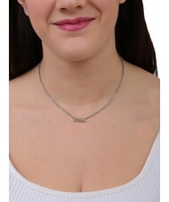 ALVIERO MARTINI PRIMA CLASSE MONTENAPO Colier din argint cu logo oţel - Lănțișoare - 3