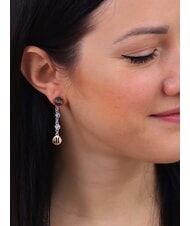 ALVIERO MARTINI PRIMA CLASSE RAMBLA Cercei lungi din argint două tonuri - Cercei - 4