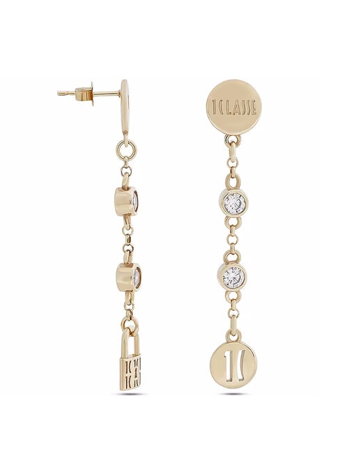 RAMBLA Cercei lungi din argint aur - Cercei