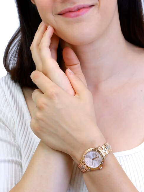 MOOREA Ceas din oțel cu funcție de cronometrare rosš - Ceasuri