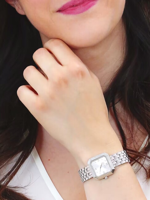 CORFU Ceas din oțel cu funcție de cronometrare oţel - Ceasuri