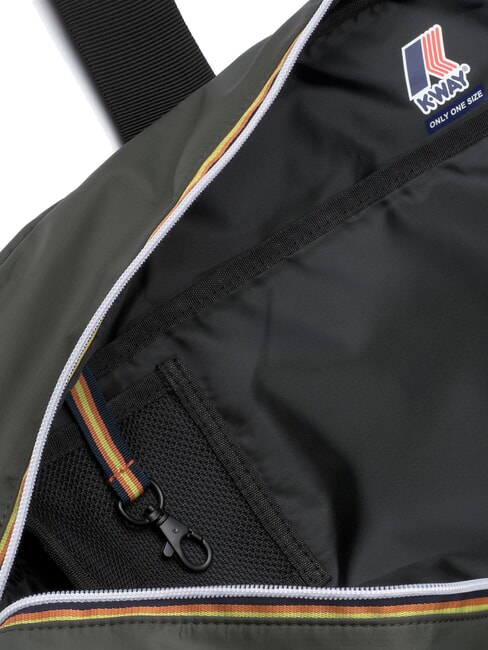 ARDELU Geantă mare de voiaj cu curea de umăr verde negricios - Genți de voiaj