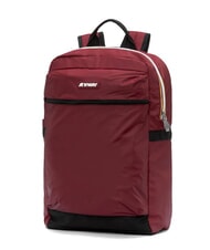 KWAY LAON Rucsac din nailon syrah roșu - Rucsacuri pentru școală și timp liber - 2