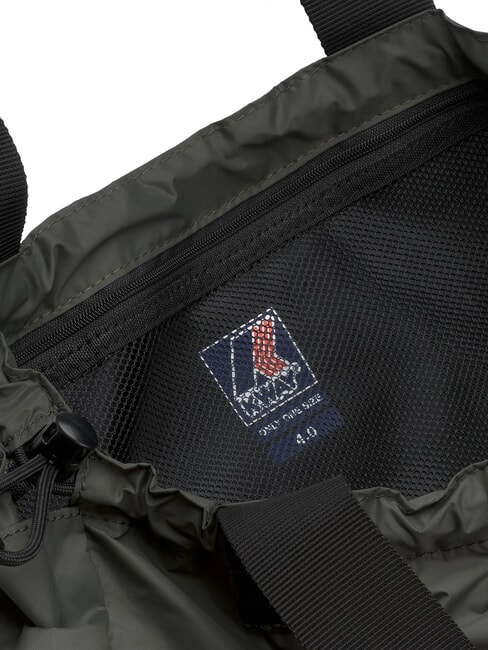 LE VRAI 4.0 VICTORINE Geantă de cumpărături pliabilă de umăr verde negricios - Genți femei