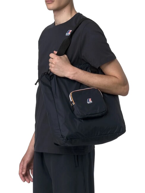 LE VRAI 4.0 VICTORINE Geantă de cumpărături pliabilă de umăr adâncimea albastră - Genți femei