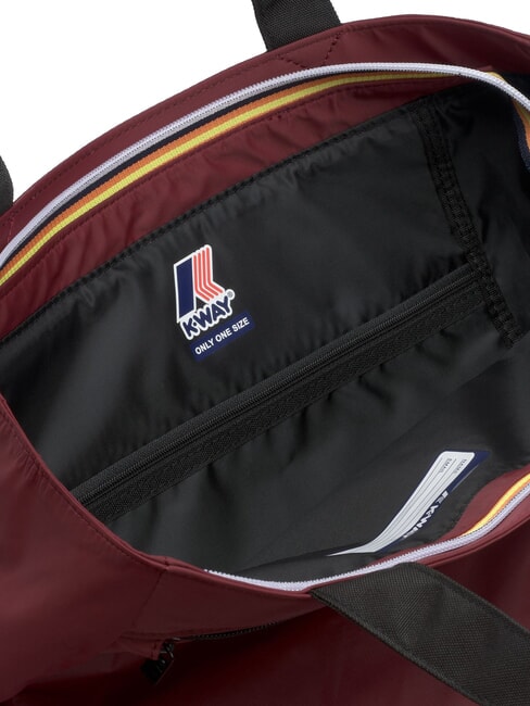 ELLIANT Geanta de cumparaturi cu buzunar syrah roșu - Genți femei