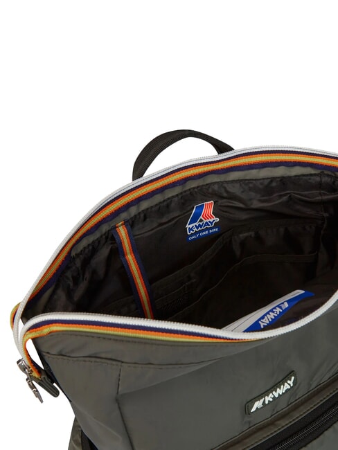 MAIZY Rucsac pentru laptop de 15,6". verde negricios - Rucsacuri pentru laptop