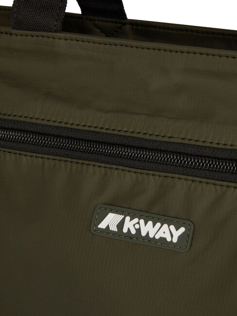 ELLIANT Geanta de cumparaturi cu buzunar verde negricios - Genți femei