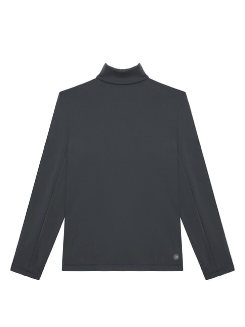 SCI FACETIME Hanorac cu guler înalt și fermoar pe jumătate tablă neagră96 - hanorace