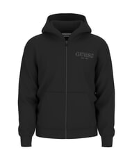GUESS ZIP BASIC Hanorac cu fermoar complet jetbla - hanorace - 4