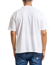 GUESS BASIC Tricou din bumbac alb purpuriu - tricou - 2