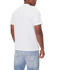 GUESS EMBROIDERY Tricou din bumbac alb purpuriu - tricou - 2