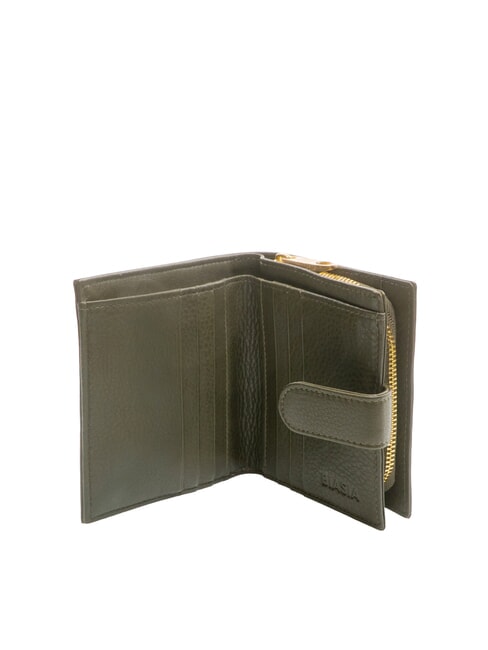 EDA Portofel compact din piele muşchi - Portofele femei