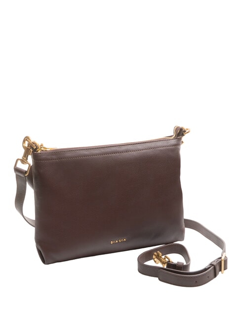 WEAVE SMALL Geantă de umăr, cu curea de umăr prună uscată - Genți femei