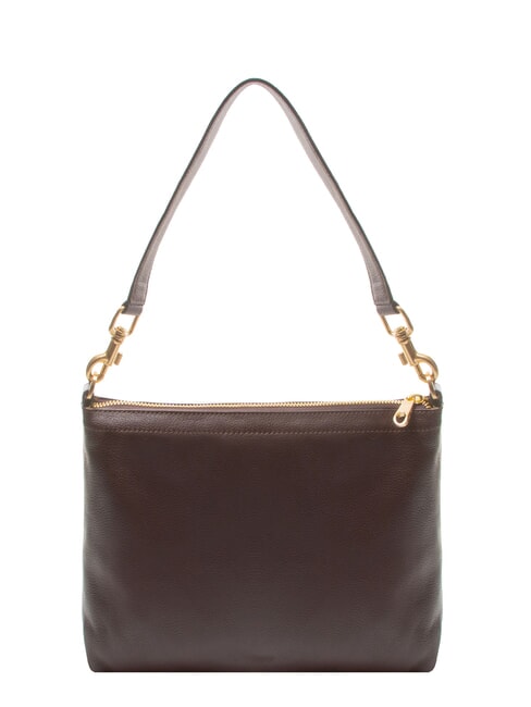 WEAVE SMALL Geantă de umăr, cu curea de umăr prună uscată - Genți femei